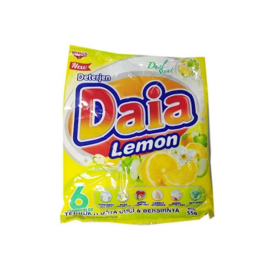 Daia 6X50gr Fresh Lemon