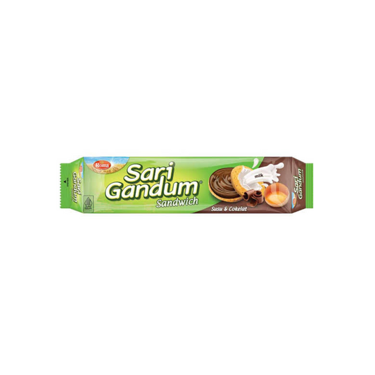 Roma Sari Gandum Sandwich Coklat 108gr