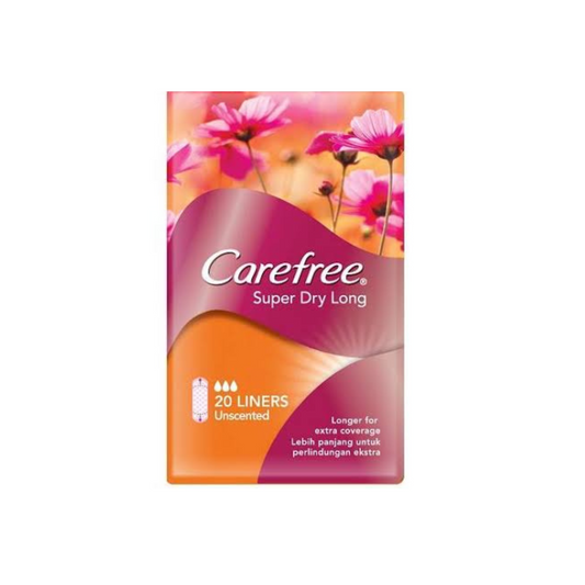 Carefree Super Dry Long 20S Unscented