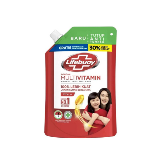 Lifebuoy Body Wash Reffil 400Ml Total 10