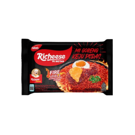 Richeese Mie Goreng Pedas Lv5 75gr