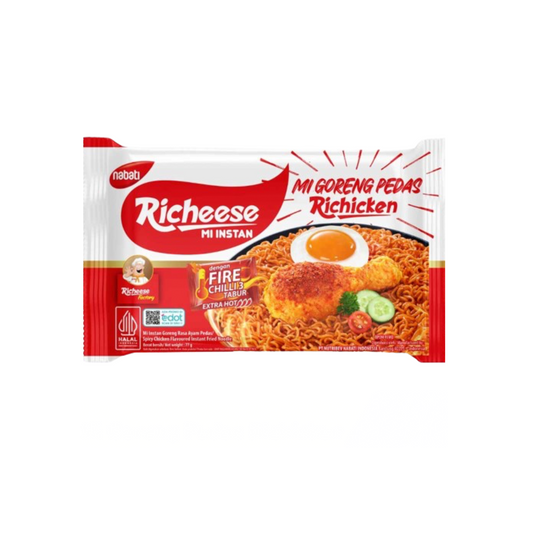 Richeese Mie Goreng Richicken Lv3 75gr