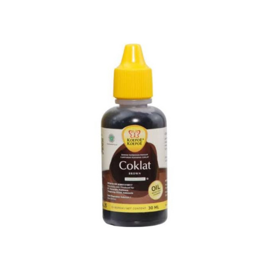 Koepoe-Koepoe Pewarna Coklat Oil Based 30Ml