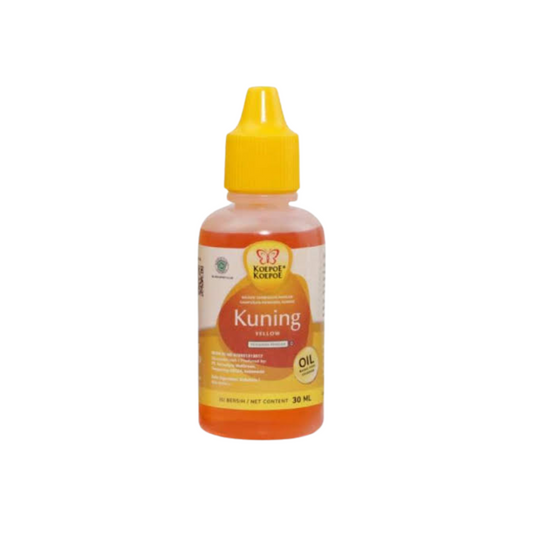 Koepoe-Koepoe Pewarna Kuning Oil Based 30Ml