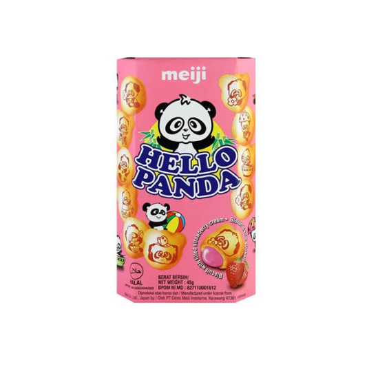 Meiji Hello Panda 45gr Strawberry