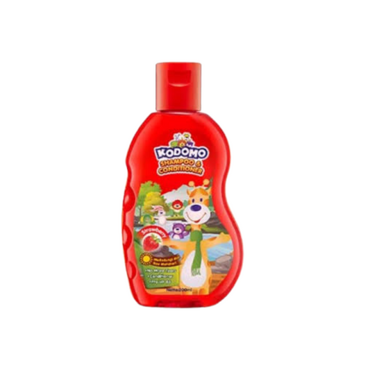 Kodomo Shampoo Botol 200Ml Strawberry