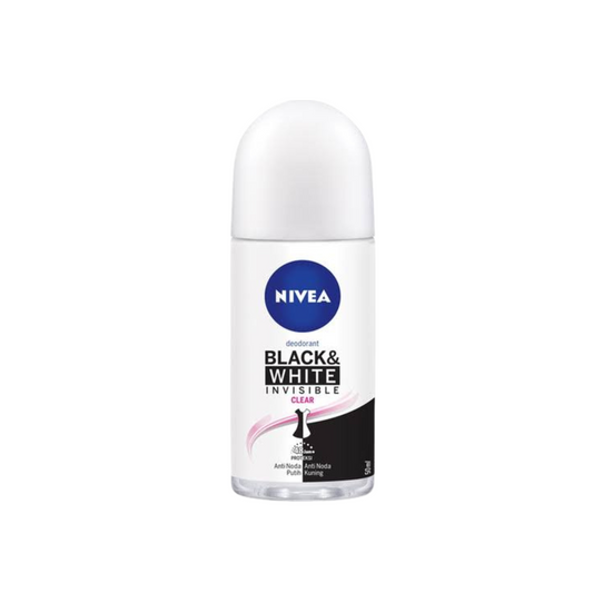 Nivea Woman Roll On 50Ml Invisible Black & White Power