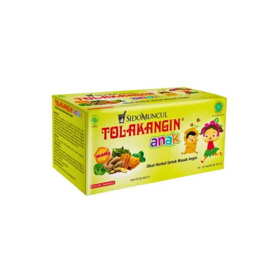 Tolak Angin Anak 1 Pack (Isi 12 Sachet) - Obat Herbal untuk Anak