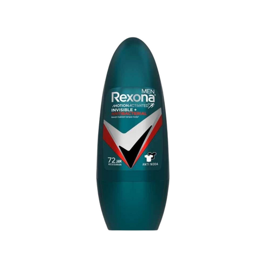 Rexona Men Invisible Anti Bacterial Deodorant Roll On 45ml