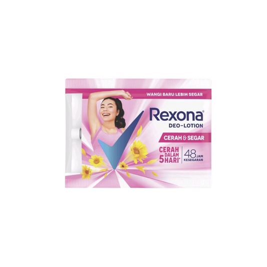 Rexona Cerah & Segar Deo Lotion 9g