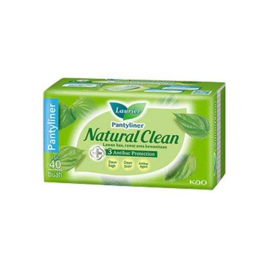 Laurier Pantyliner Natural Clean 40s