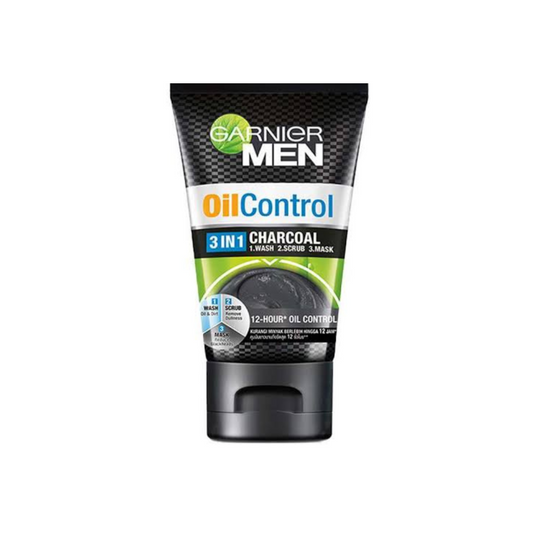 Garnier Men Facial Foam 100Ml Charcoal Black