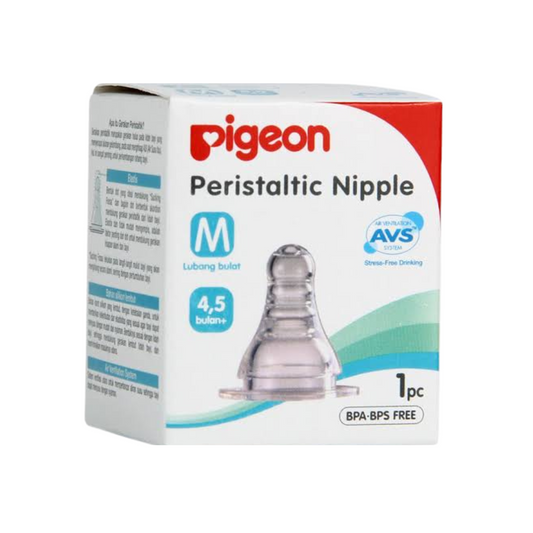 Pigeon Peristaltic Nipple Slim Neck M