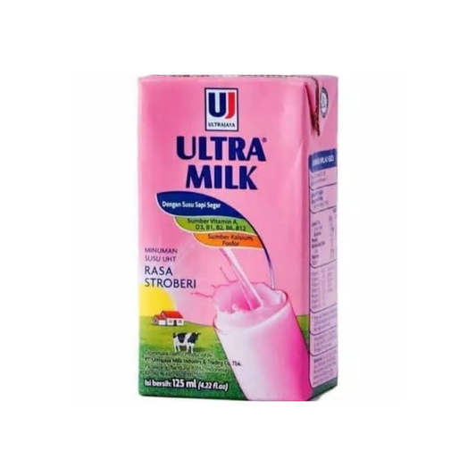 Ultra Milk 125Ml Strawberry