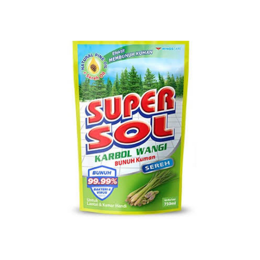 Wings Supersol 750Ml Sereh