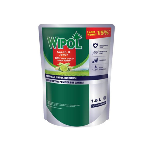 Wipol Pro 1.5Liter Sereh&Jeruk